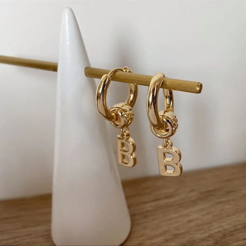 Gold non tarnish earrings